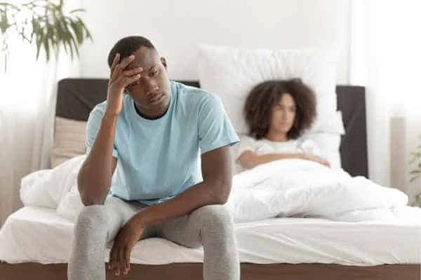 Man upset about ED symptoms Rochdale