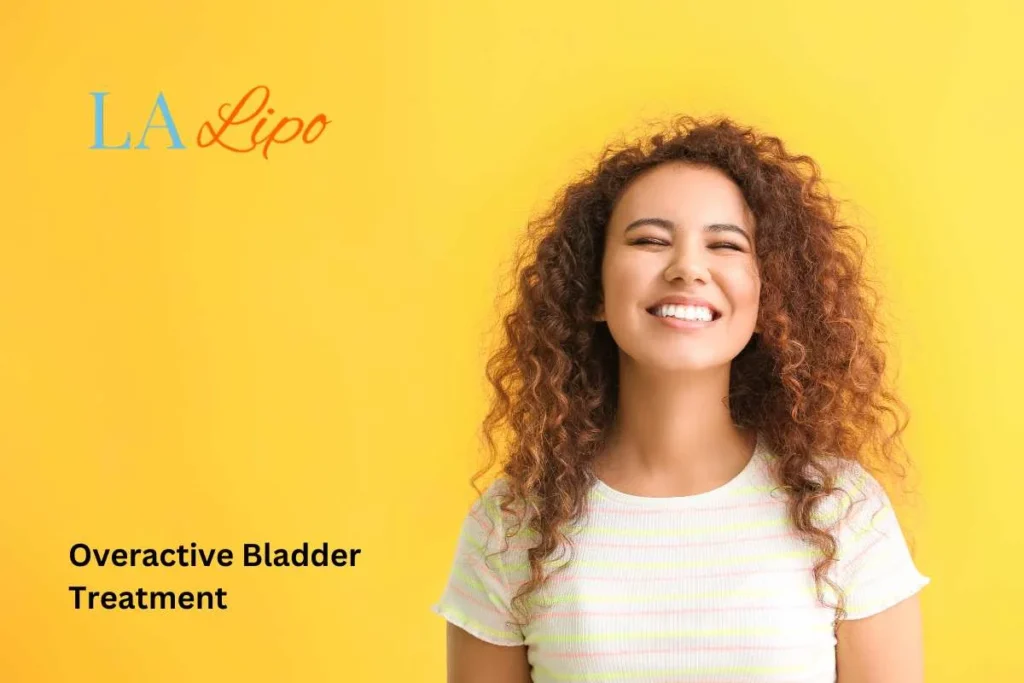 woman smiling about overactive bladder treatment Rochdale solutions