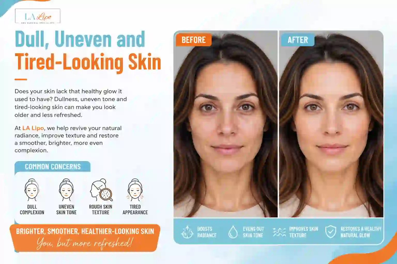 Sign #5: Dull, Uneven and Tired-Looking Skin Rochdale